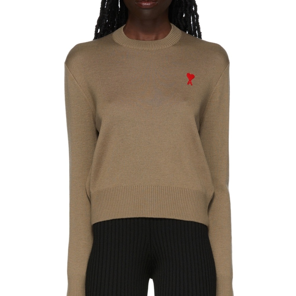 AMI Paris Taupe Sweater
